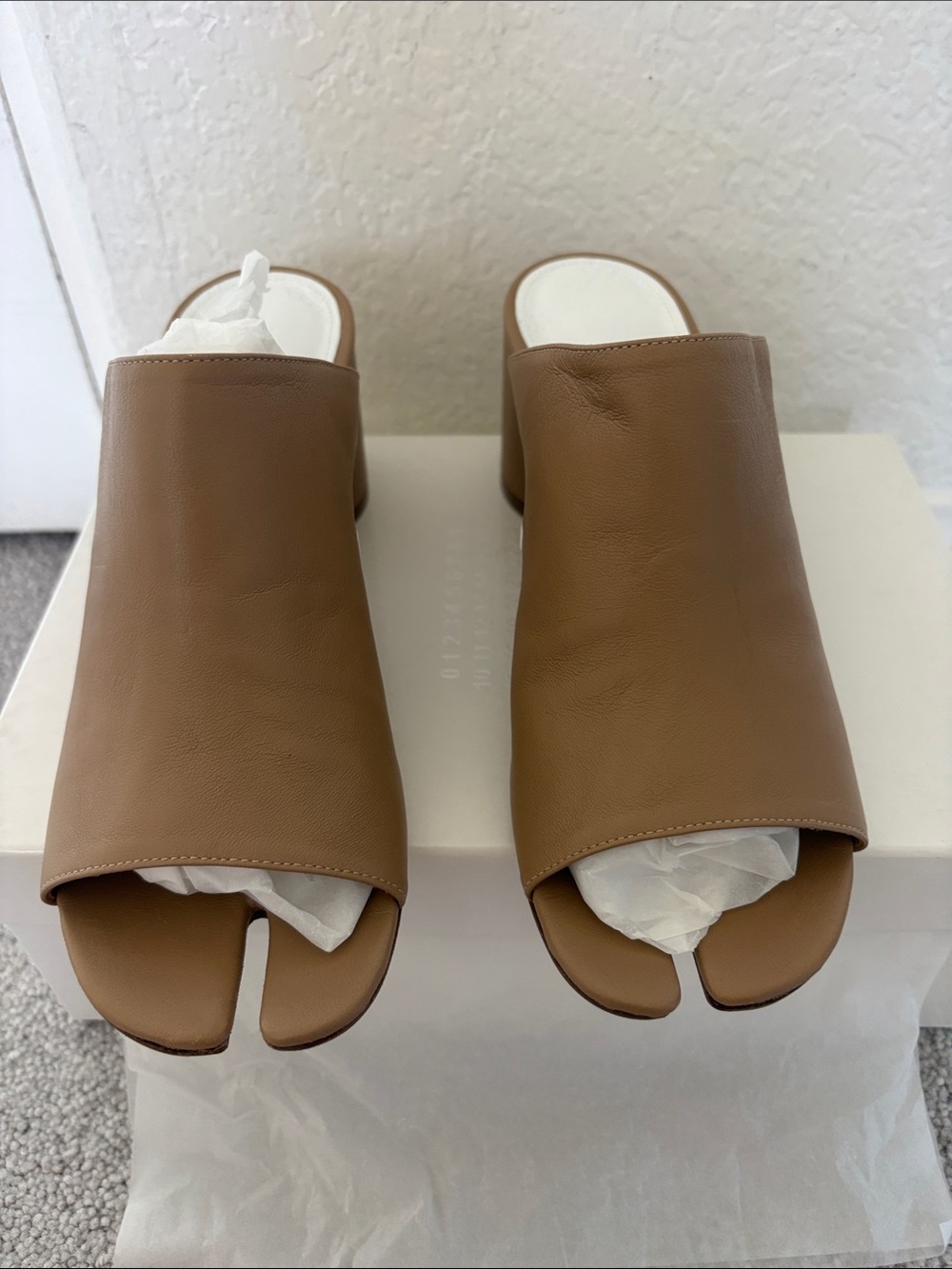 Maison margiela nude Tabi mules - Picture 4 of 6